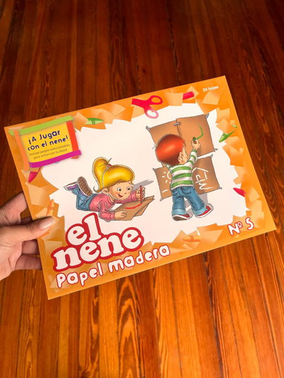 Block de papel madera N°5