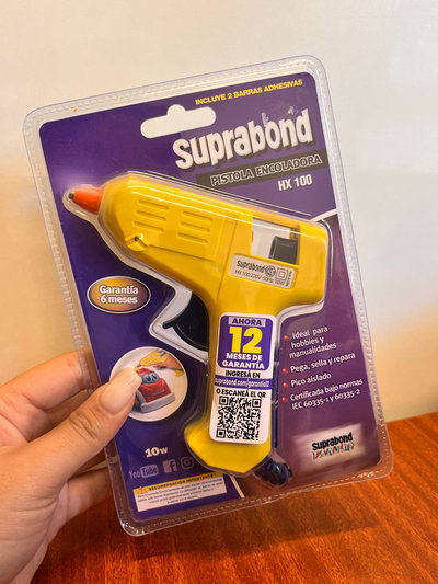 Pistola Encoladora Hot Melt Hx-100 Suprabond (P/barra Fina)