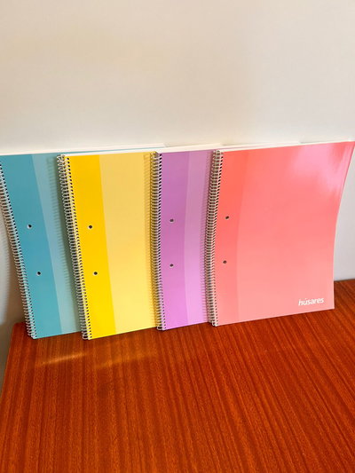 Cuaderno A4 Rayado Husares 80 hojas