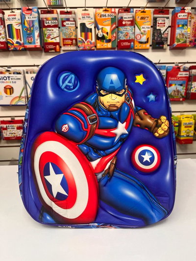 Mochila Capitan América de 12 pulgadas