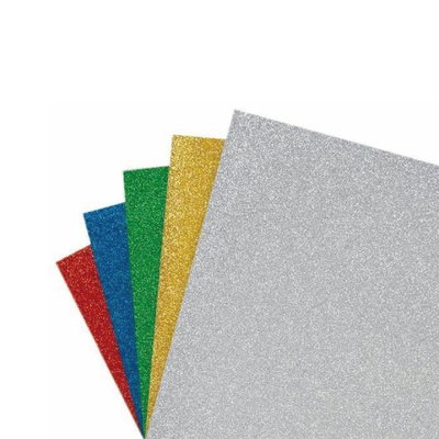 Cartulina con Glitter 30x50