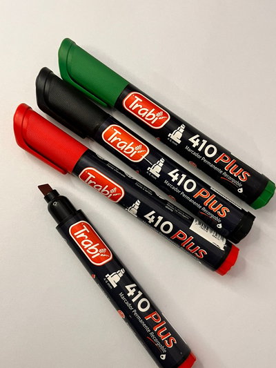 Marcador permanente recargable Trabi 410 Plus