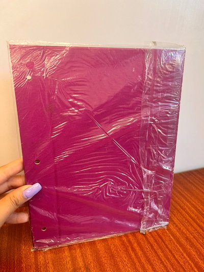 Carpeta N°3 Dos Tapas Entelada LAMA