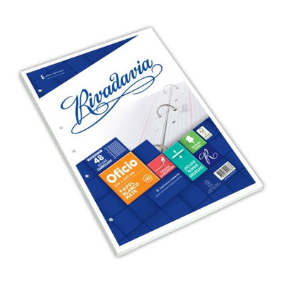 Hojas de Carpeta Oficio Rivadavia