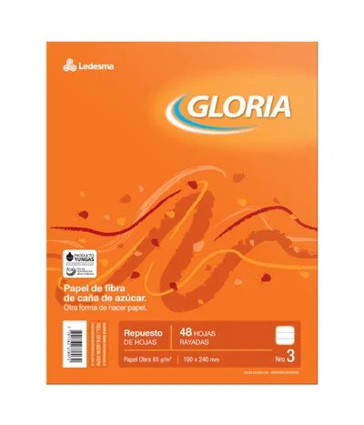 Hojas de Carpeta N°3 Gloria