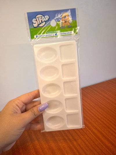 Paleta para mezclar colores