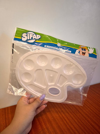 Paleta para mezclar colores