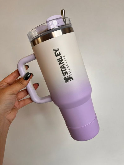 Quencher Lila y Crema 1.2L