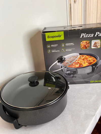 Olla Pizza Pan eléctrica Ecopower