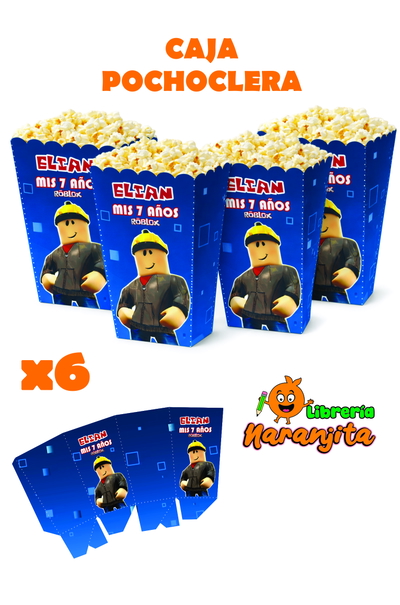 CAJAS POCHOCLERAS X6 