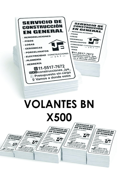 Volantes Byn Simple Faz 10x15 X500