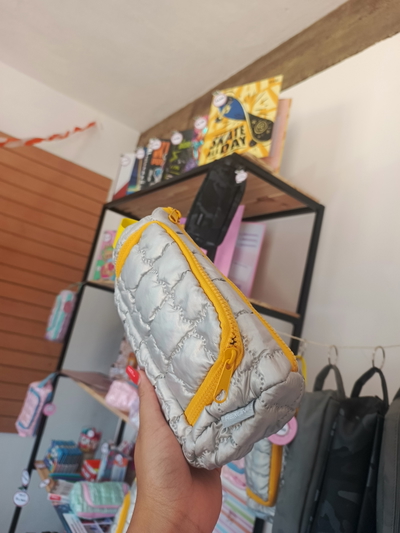 Cartuchera Rexon Holográfica Gris 