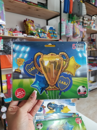 Set de Globos x 5 de Boca