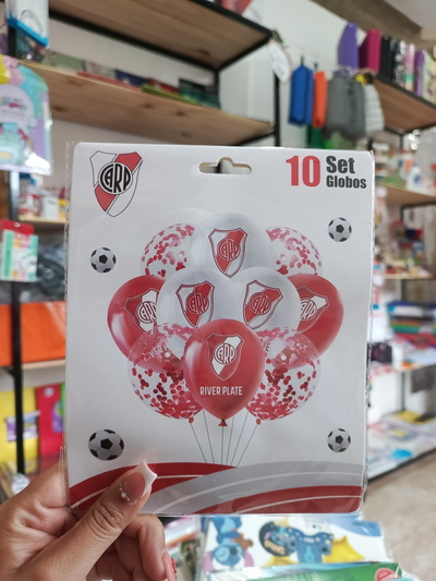 Set de Globos 10 piezas River