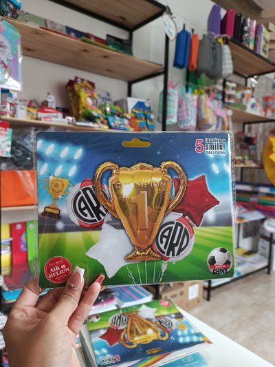 Set de Globos x 5 de River