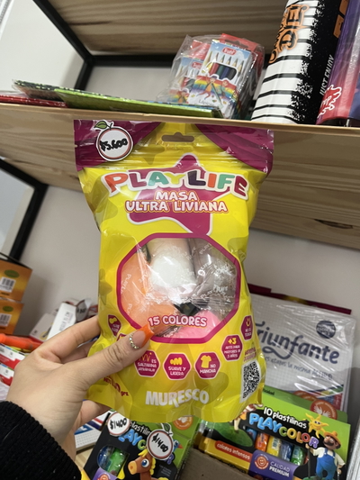 Masa playlife ultra liviana x 15 Colores