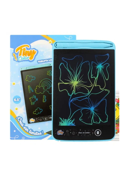  Tableta Mágica de Dibujo Trazo Multicolor 6.5" En Caja (18cmx11,5x1)