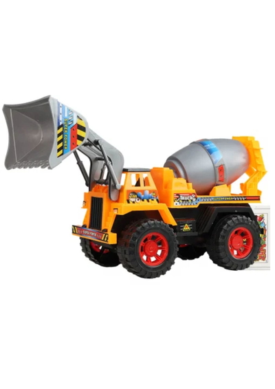 Máquina Excavadora Y Mezcladora De Concreto En Bolsa  (33x17x13cm)