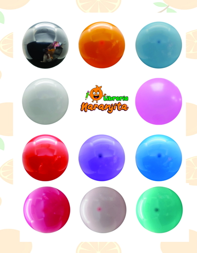 Globos de 10" Colores Clasicos x 25 