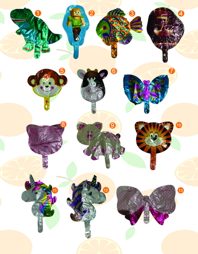 Globos Minis de Personajes
