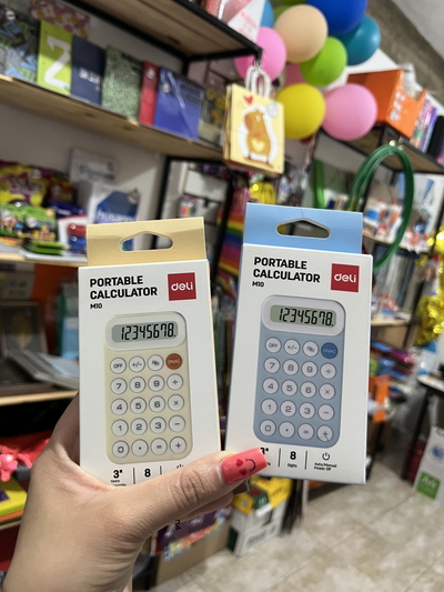 Calculadora deli 8 dígitos 