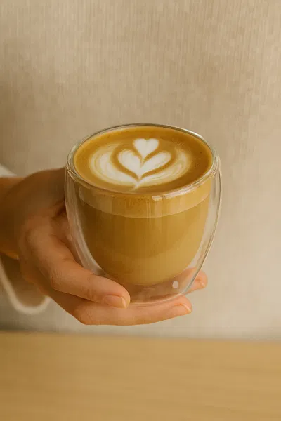 Vaso Doble Vidrio 250Ml