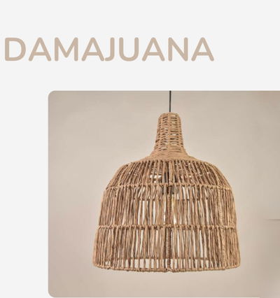 Lámpara Damajuana Grande