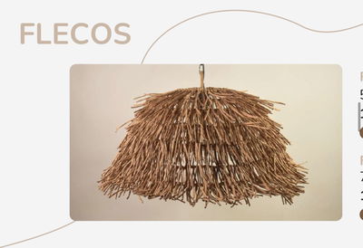 Lámpara Flecos Cortos 60