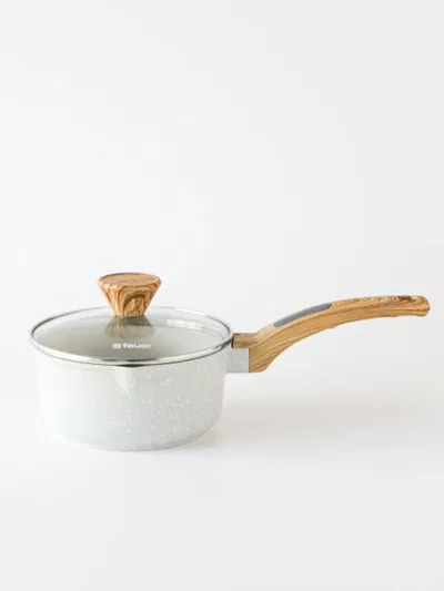 Olla 16Cm Granito Beige Mango Madera