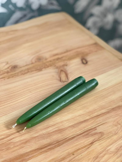 Vela Conica Verde 20Cm