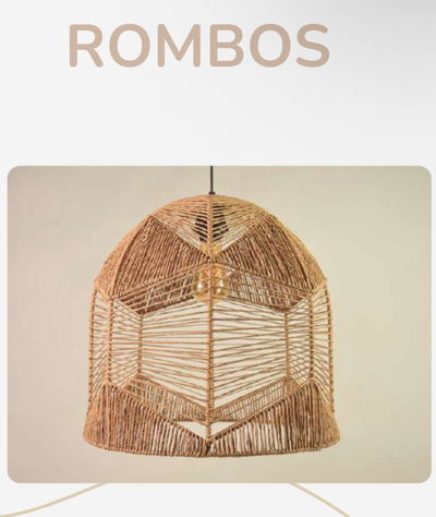 Lámpara Rombos 50X50