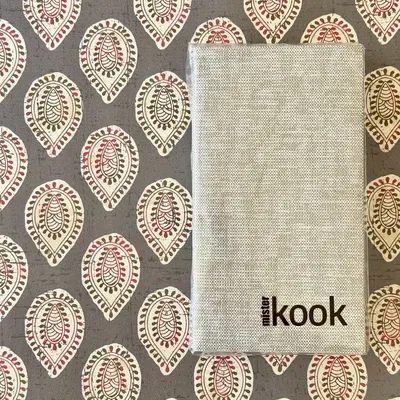 Servilletas Rectangular Lisa Gris