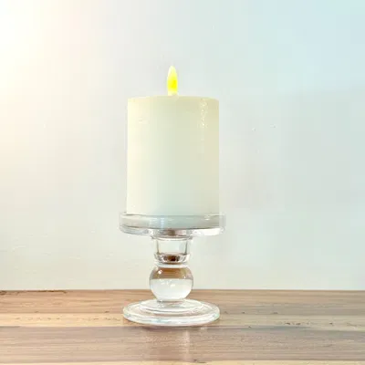 Portavela Bola Transparente 8.5X8.5