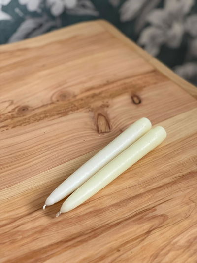 Vela Conica Natural 20Cm