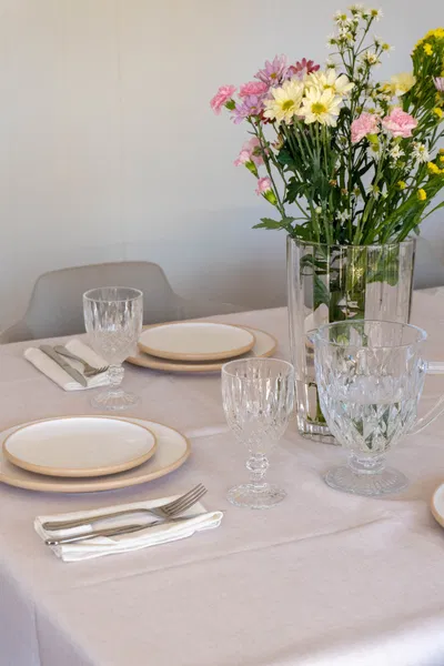 Mantel Antimanchas 1.45X3.5 Natural