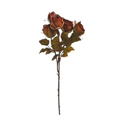 Ramo Rosas Naranjas 42Cm