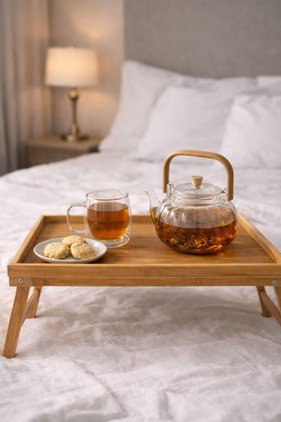 Bandeja de cama Bambú