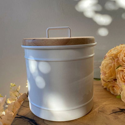 Cesto eco tapa bambú