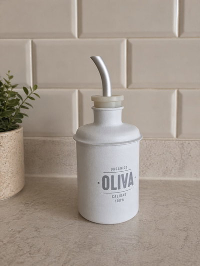 Aceitero blanco Oliva