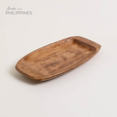 Bandeja Rectangular Acacia grande