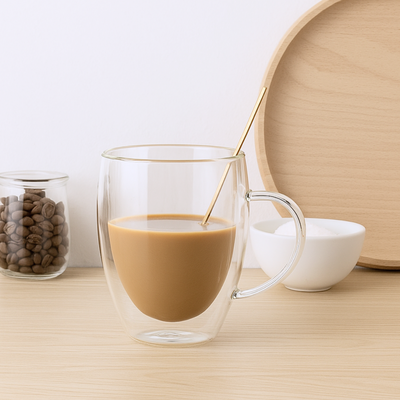 Taza Doble Vidrio 400cc