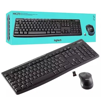 Combo Mouse y Teclado Logitech MK270