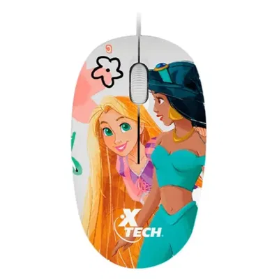 MOUSE USB X-TECH DISNEY PRINCESAS