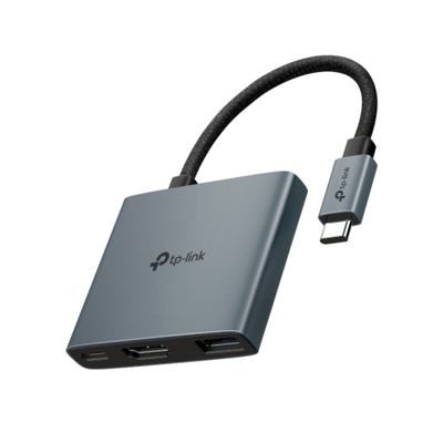ADAPTADOR TP-LINK USB-C A HDMI, PUERTO USB Y USB-C (UH3020C)