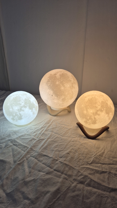Lámpara luna