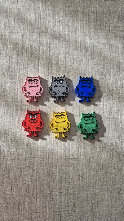 Monstruo de los colores x6