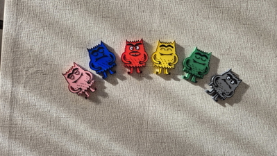Monstruo de los colores x6