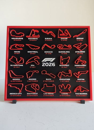 Calendario Fórmula 1 - 2026
