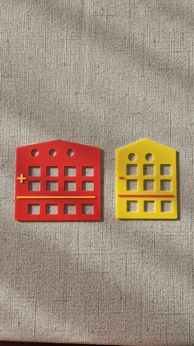 Casas de operaciones matemáticas 