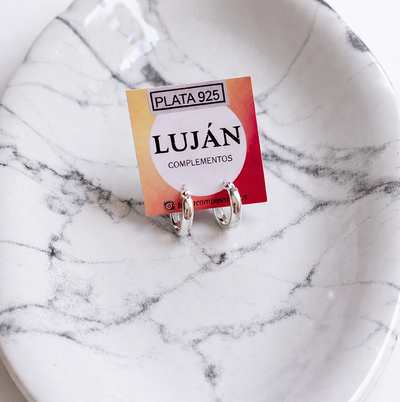 ✨ARGOLLAS PLATA 1,2Cm✨